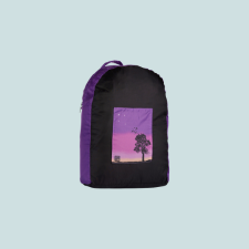 ONYA BACKPACK CHARCOAL PURPLE SUNSET