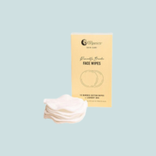 NUTRA ORGANICS REUSABLE BAMBOO FACE WIPES X 10 pack