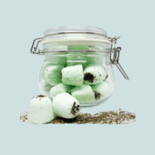 REVIVE FIZZY BOMBS PEPPERMINT & DEAD SEA SALT 300g