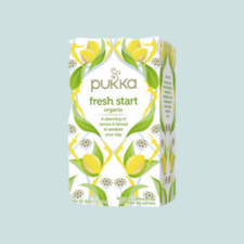 PUKKA FRESH START LEMON TEABAGS 20pk