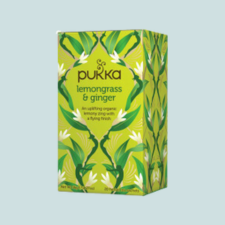 PUKKA LEMONGRASS & GINGER  TEABAGS 20pk