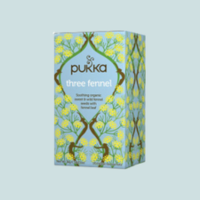 PUKKA THREE FENNEL TEABAGS 20pk