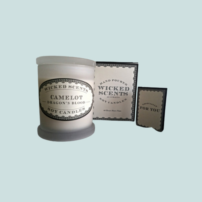 CAMELOT DRAGON'S BLOOD SOY CANDLE