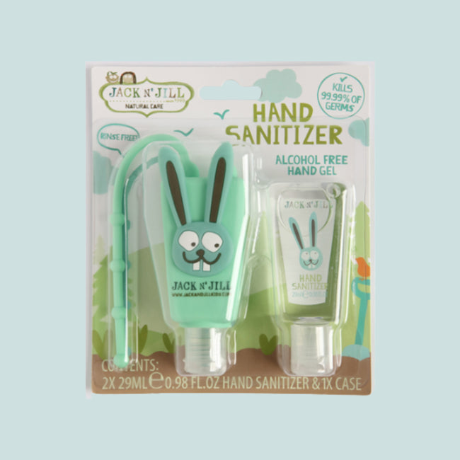 JACK & JILL ALCOHOL FREE HAND SANTIZER 2 X 29ML