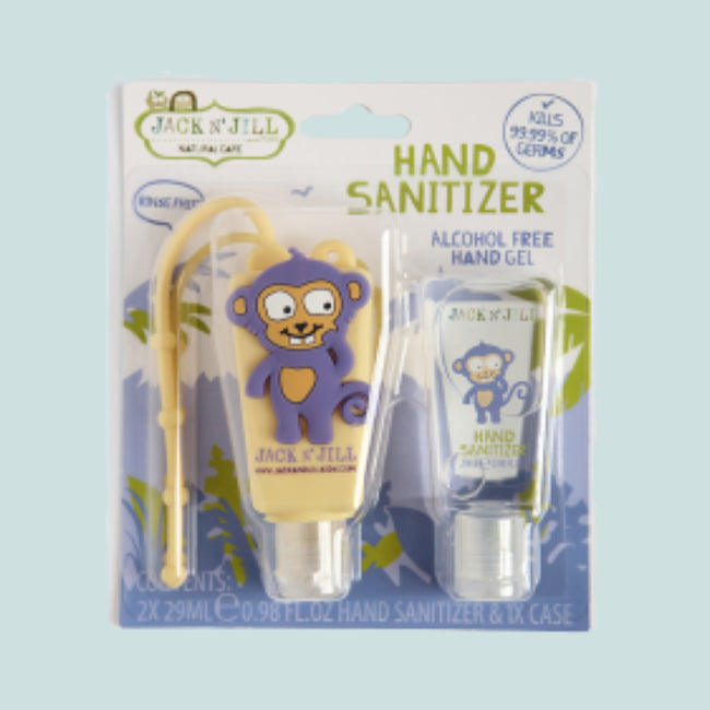 JACK & JILL ALCOHOL FREE HAND SANTIZER 2 X 29ML