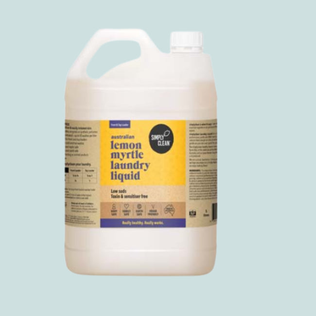 AUSTRALIAN LEMON MYRTLE LAUNDRY LIQUID WITH BRIGHTENER