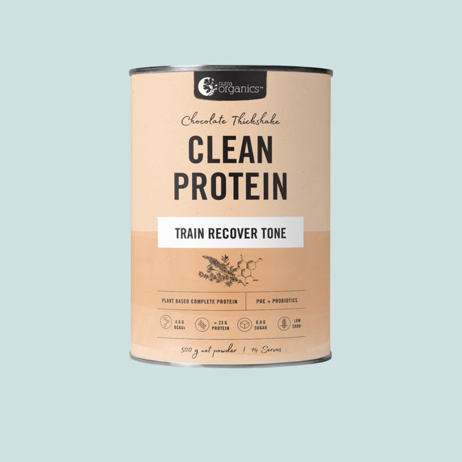 NUTRA ORGANICS CHOCOLATE THICKSHAKE CLEAN PROTEIN