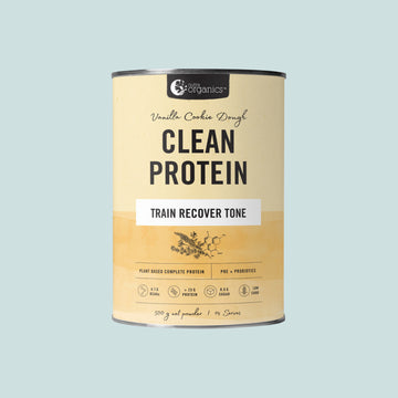 NUTRA ORGANICS CLEAN PROTEIN VANILLA COOKIE DOUGH