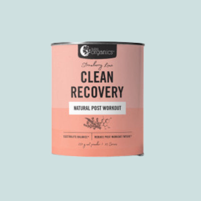 NUTRA ORGANICS CLEAN RECOVERY STRAWBERRY LIME 250G