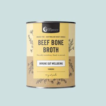 NUTRA ORGANICS TURMERIC BEEF BONE BROTH 125G