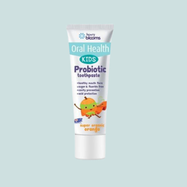 HENRY BLOOMS KIDS PROBIOTIC TOOTHPASTE 50G